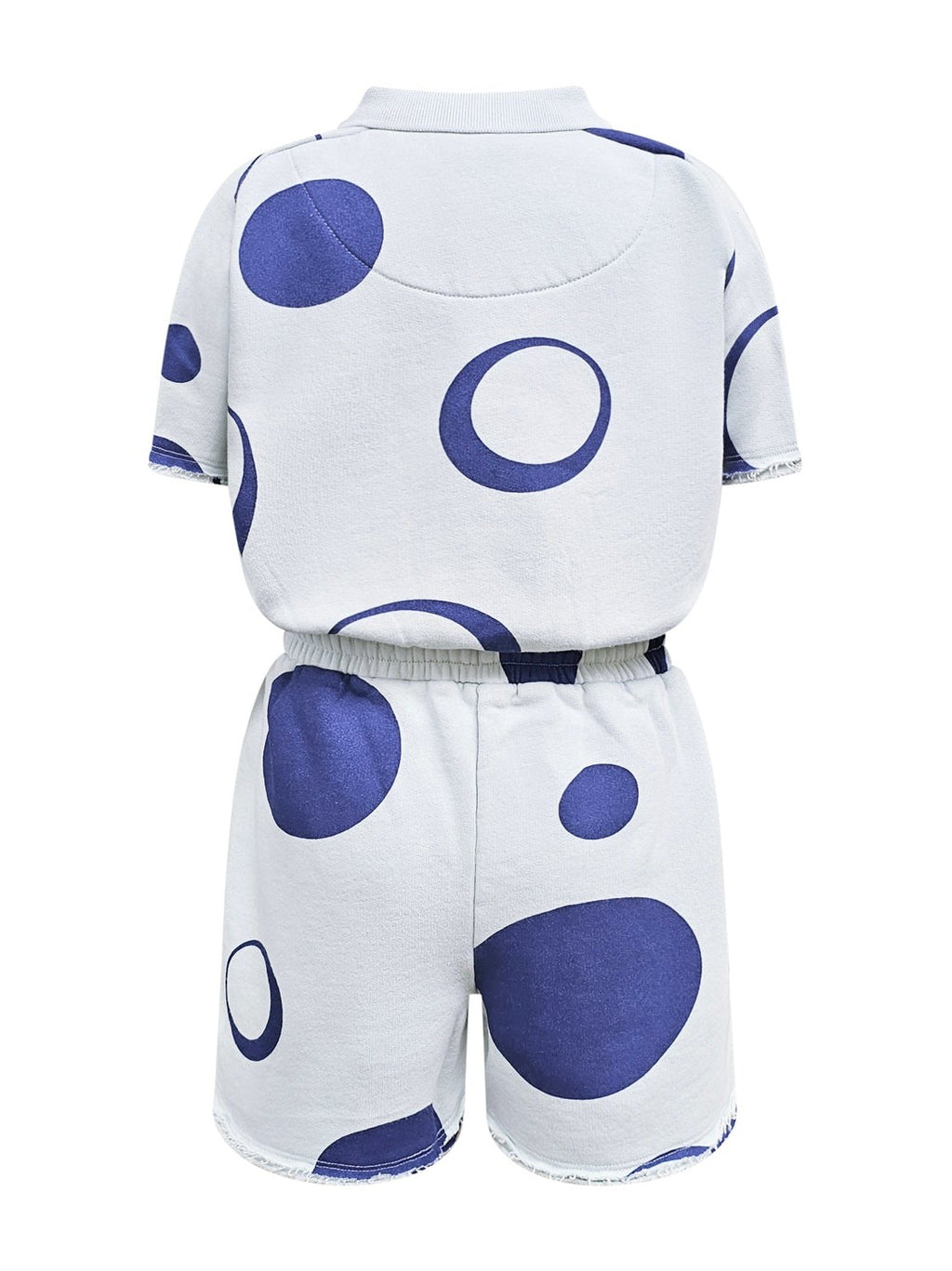 Blue Boys and Girls Jumpsuit