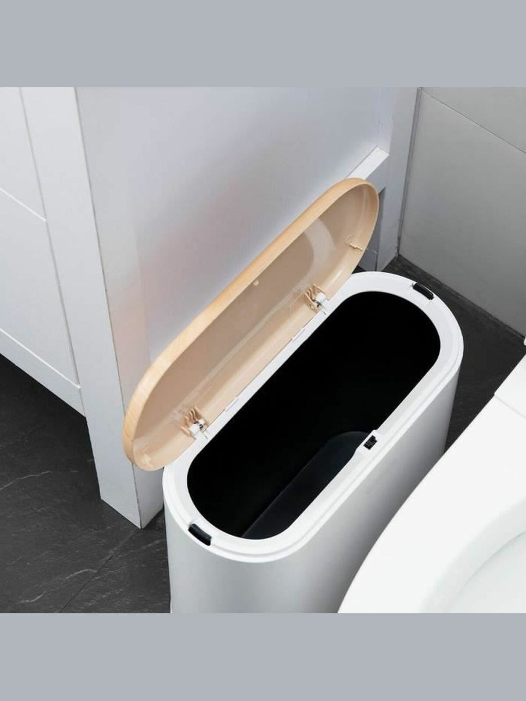 Waste Bin Kitchen Move Plastic 10L