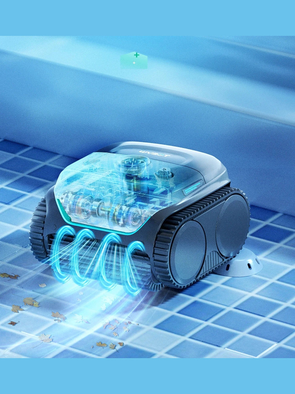 WYBOT C2 Cordless Robotic Pool Cleaner With App Control-2