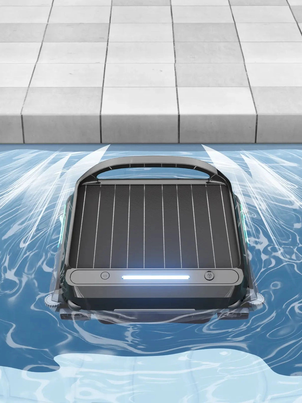 WYBOT F1 Pool Skimmer Solar Powered Robotic Cleaner-3