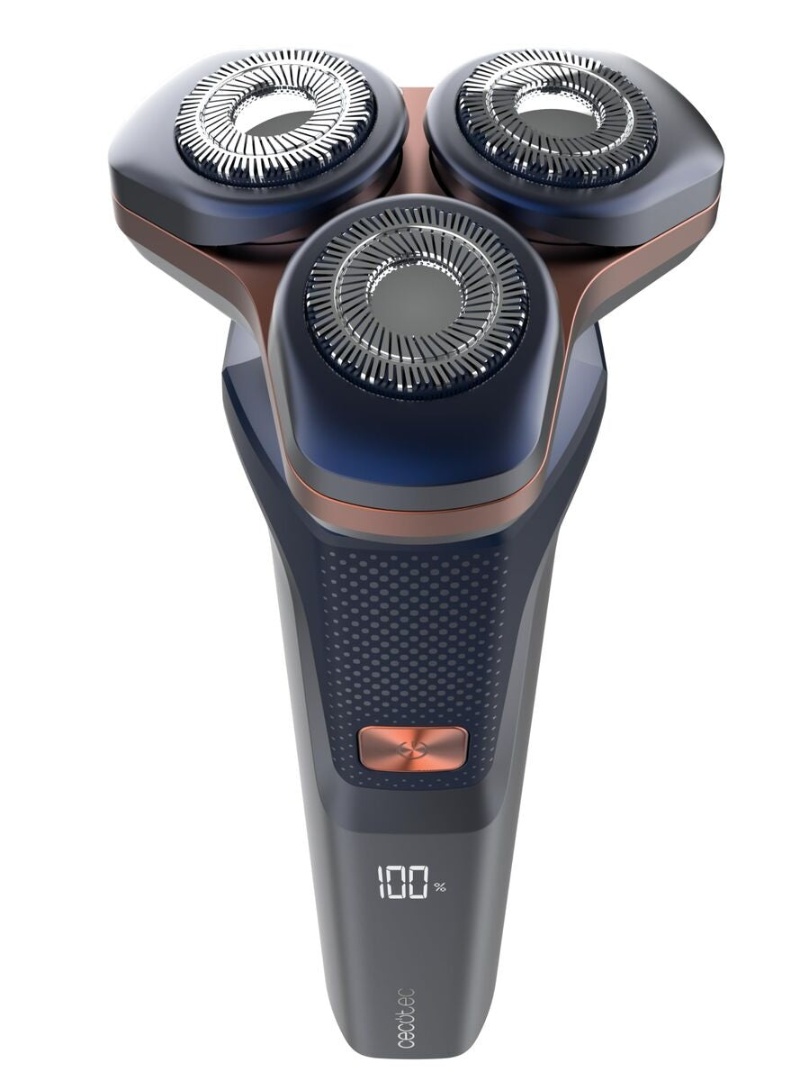 Cecotec PrecisionCare Aluminum Electric Shaver, titanium, 2 speeds, 2h battery