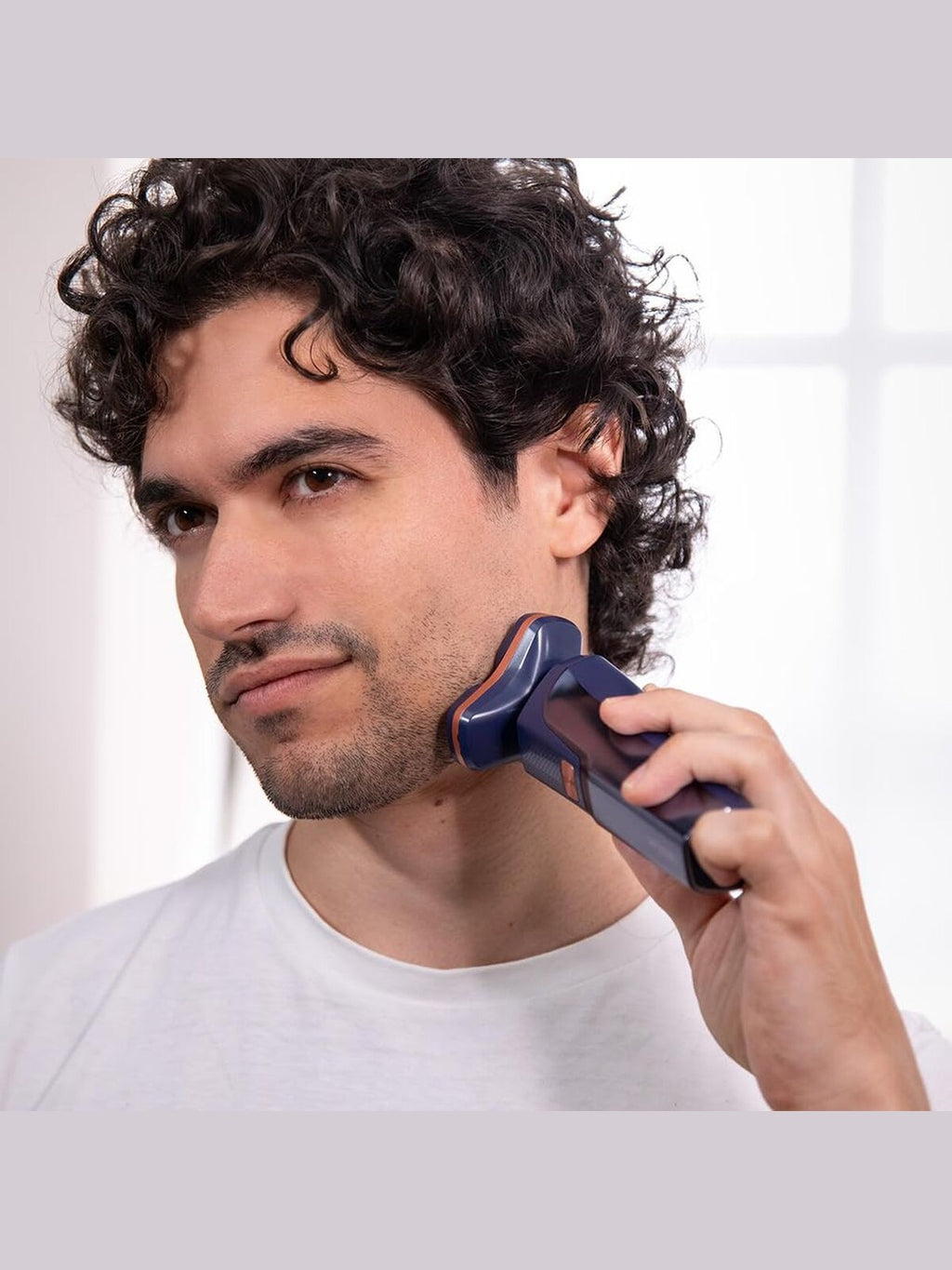 Cecotec PrecisionCare Aluminum Electric Shaver, titanium, 2 speeds, 2h battery