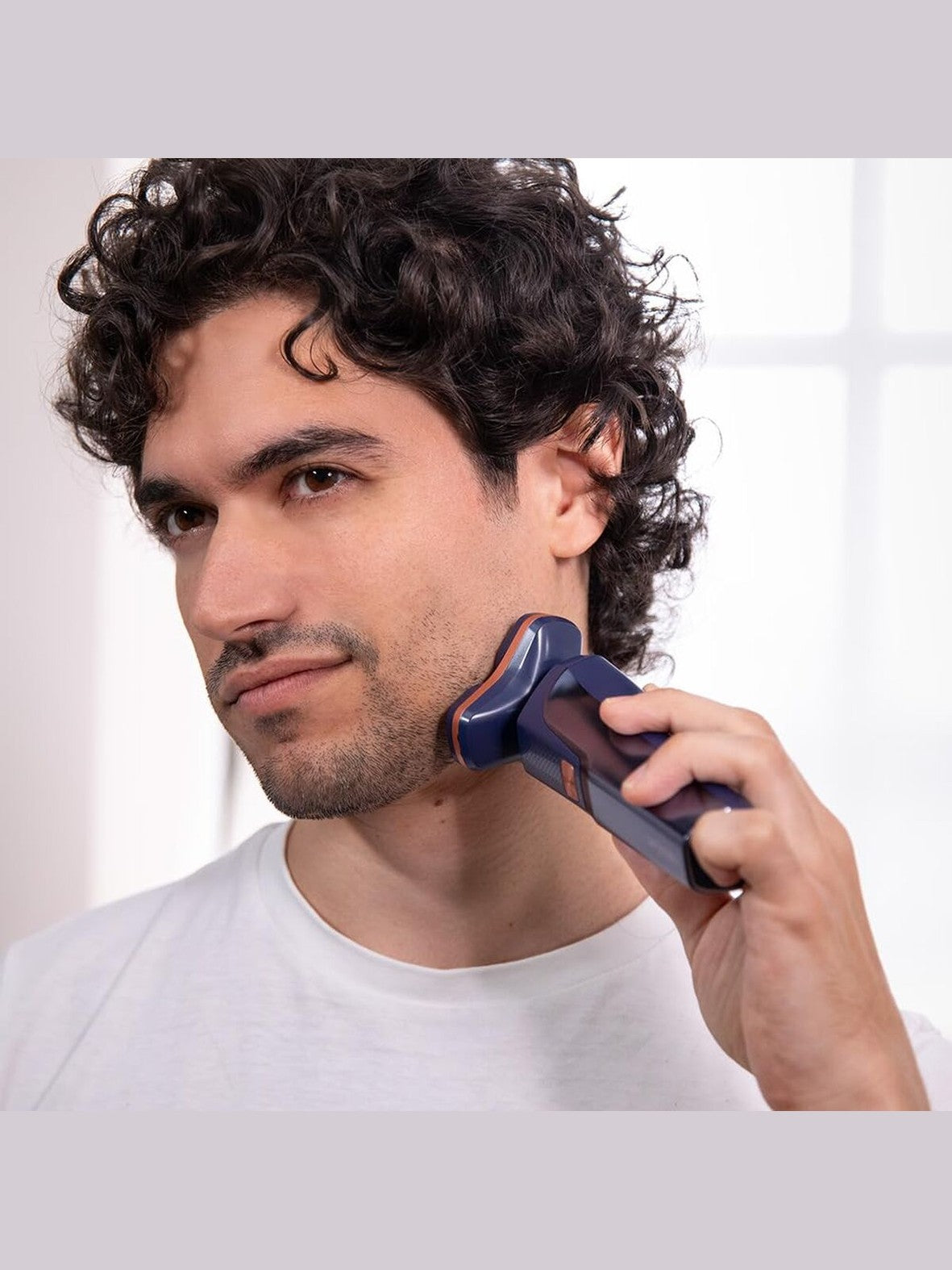 Cecotec PrecisionCare Aluminum Electric Shaver, titanium, 2 speeds, 2h battery
