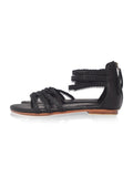 All Aboard Braided Leather Sandals-1