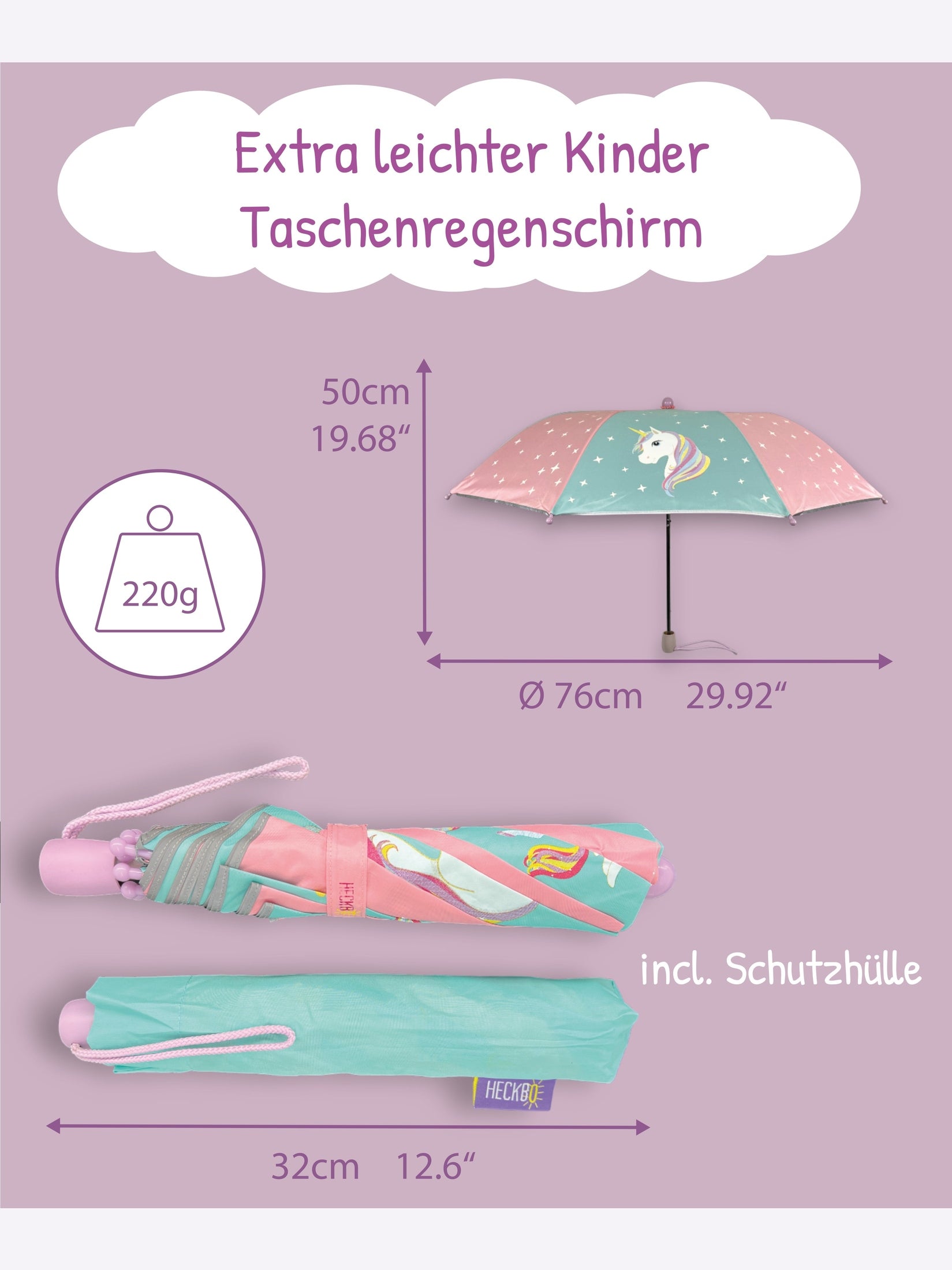 Magic Regenschirm Einhorn-2