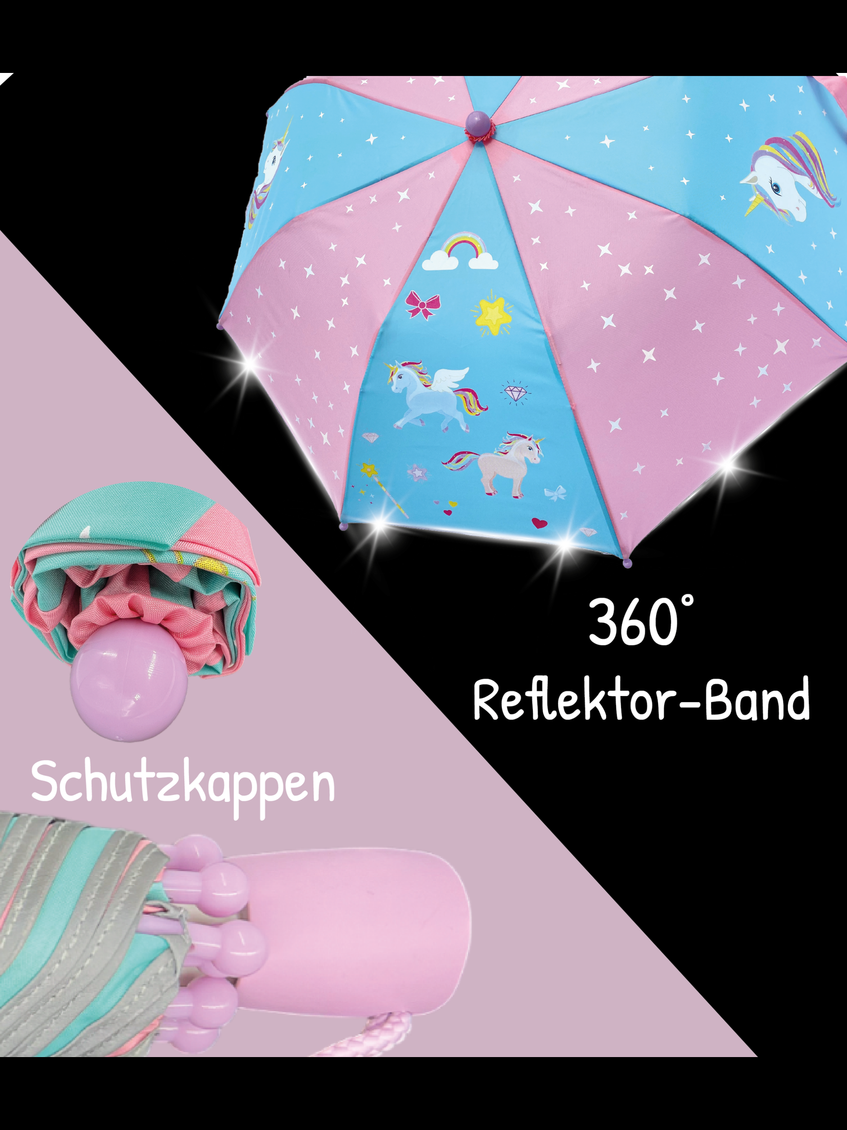 Magic Regenschirm Einhorn-4