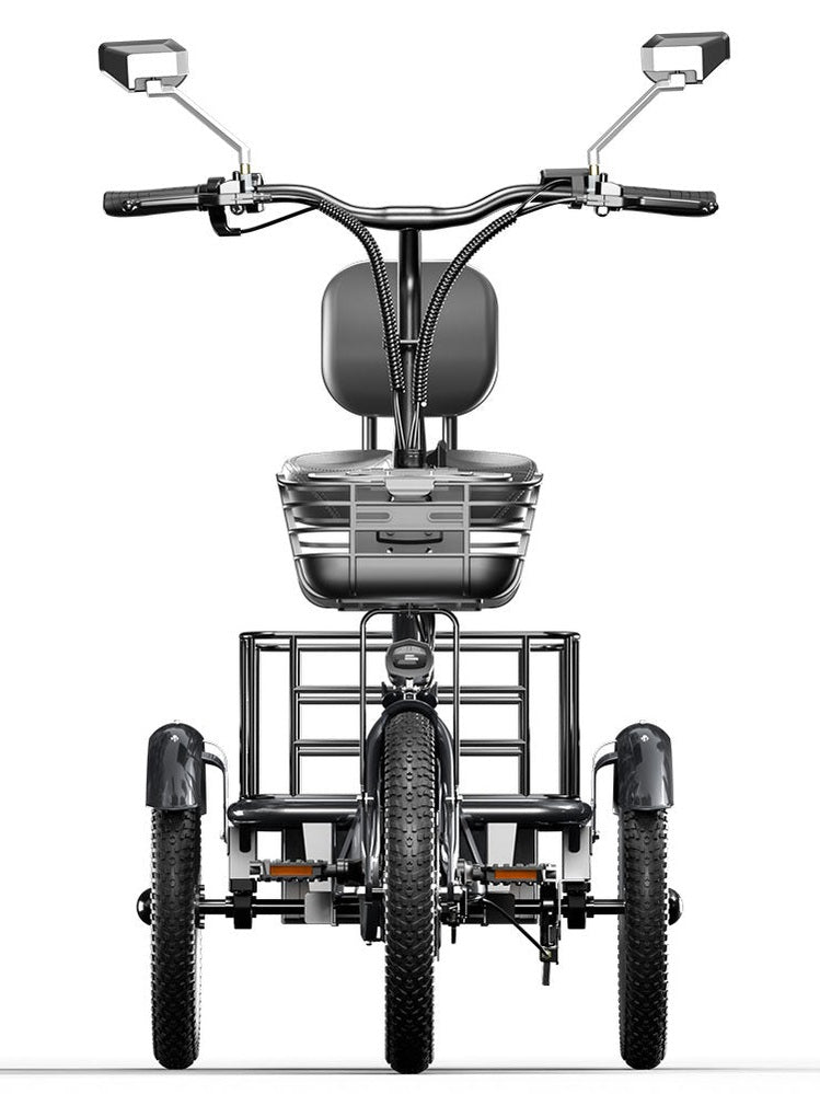 Foldable cargo e-trike - 48v 350w rear-drive, top speed 25km/h, 16 inch tire-2