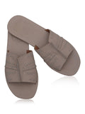 Dolce Vita Leather Slide Sandals-3
