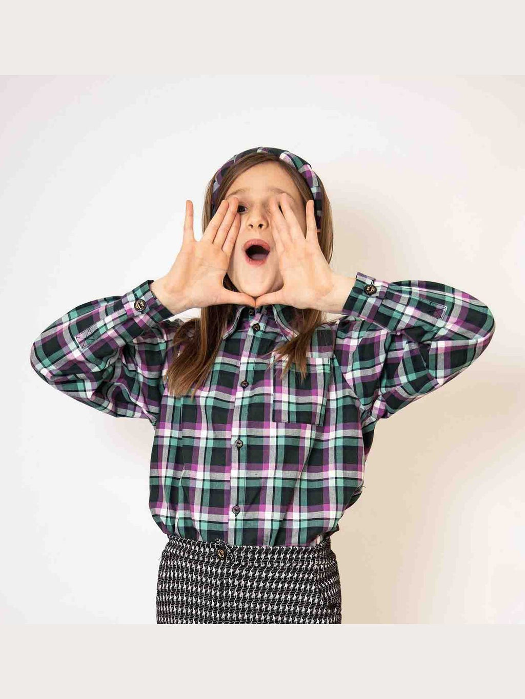 Fancy Tartan Shirt for Kids