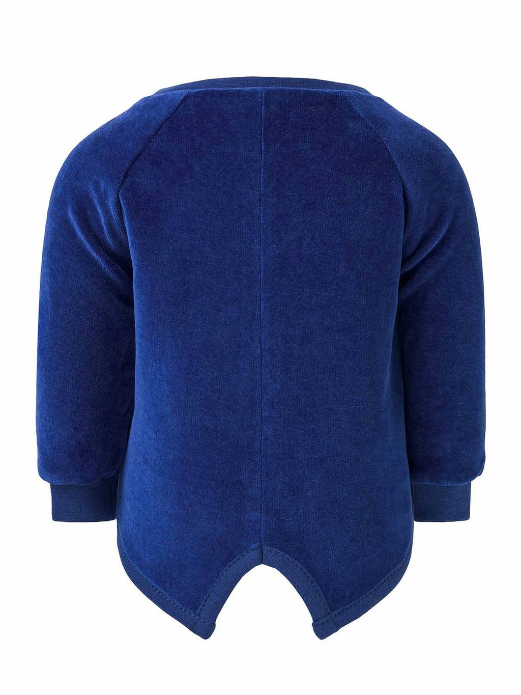 Blue Velvet Baby Jacket-1