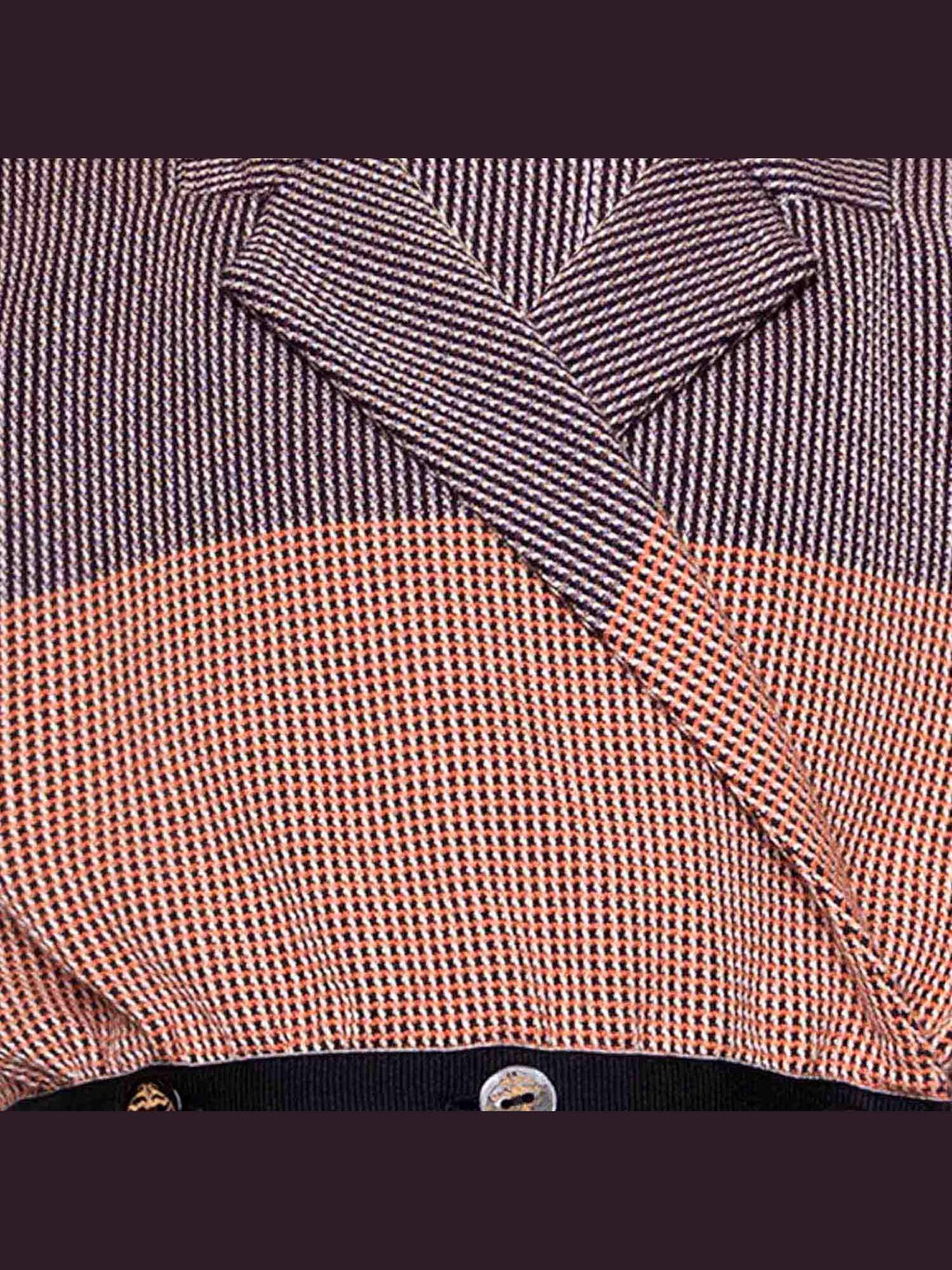 Multicolored Sleveless Jacket with Appliquè-4