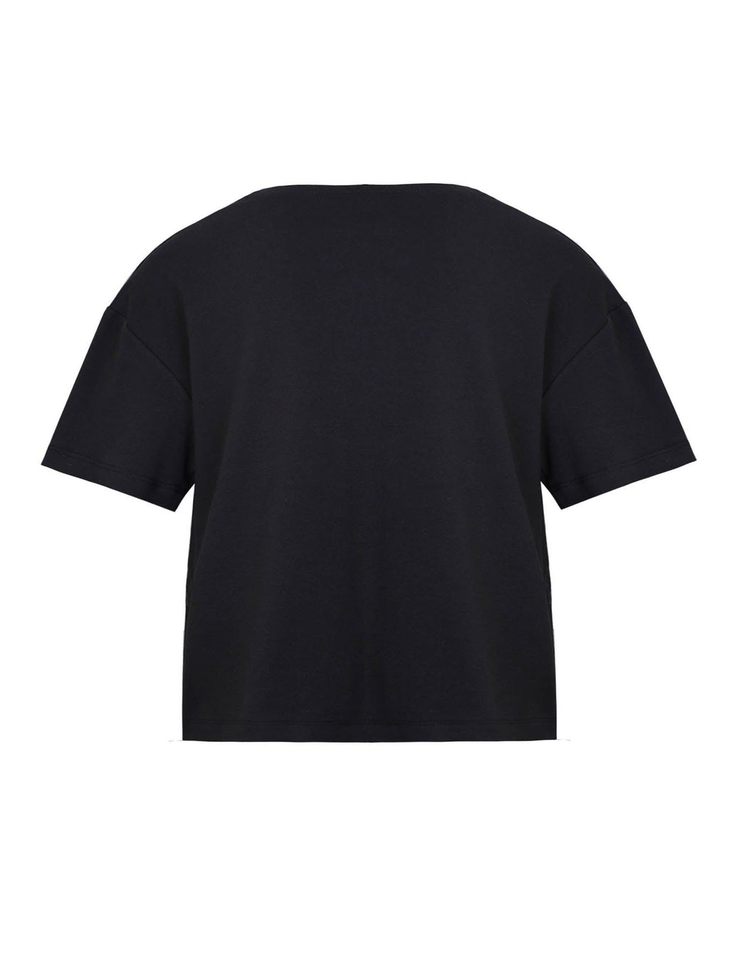 Hand-Painted Oversized Black T Shirt for Kids