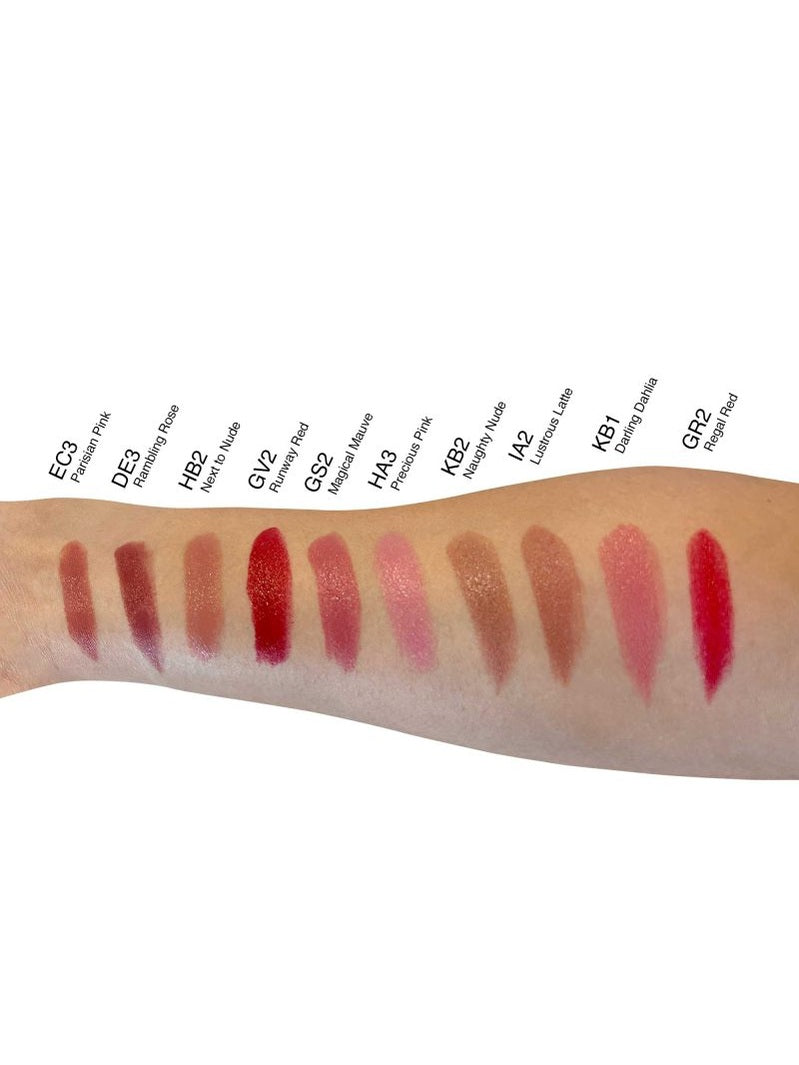 Luxury Cream Lipstick - Vegan, Paraben Free, Cruelty Free
