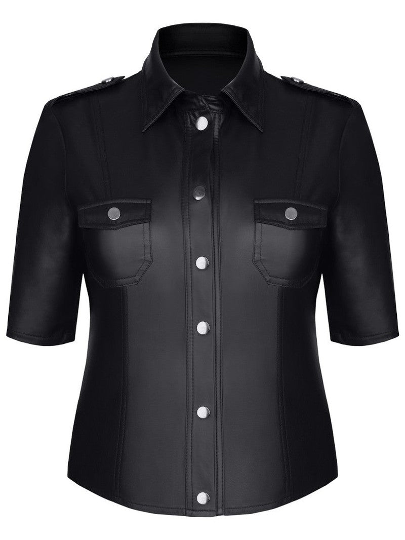 schwarze Jacke TDLotte001 - 2XL-0