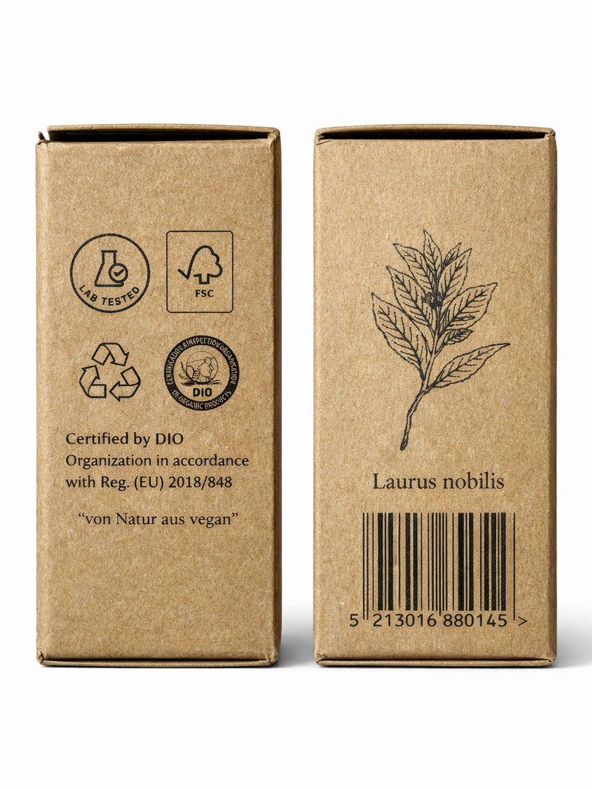 Organic bay leaf oil 12 ml – 100% pure | Food grade 