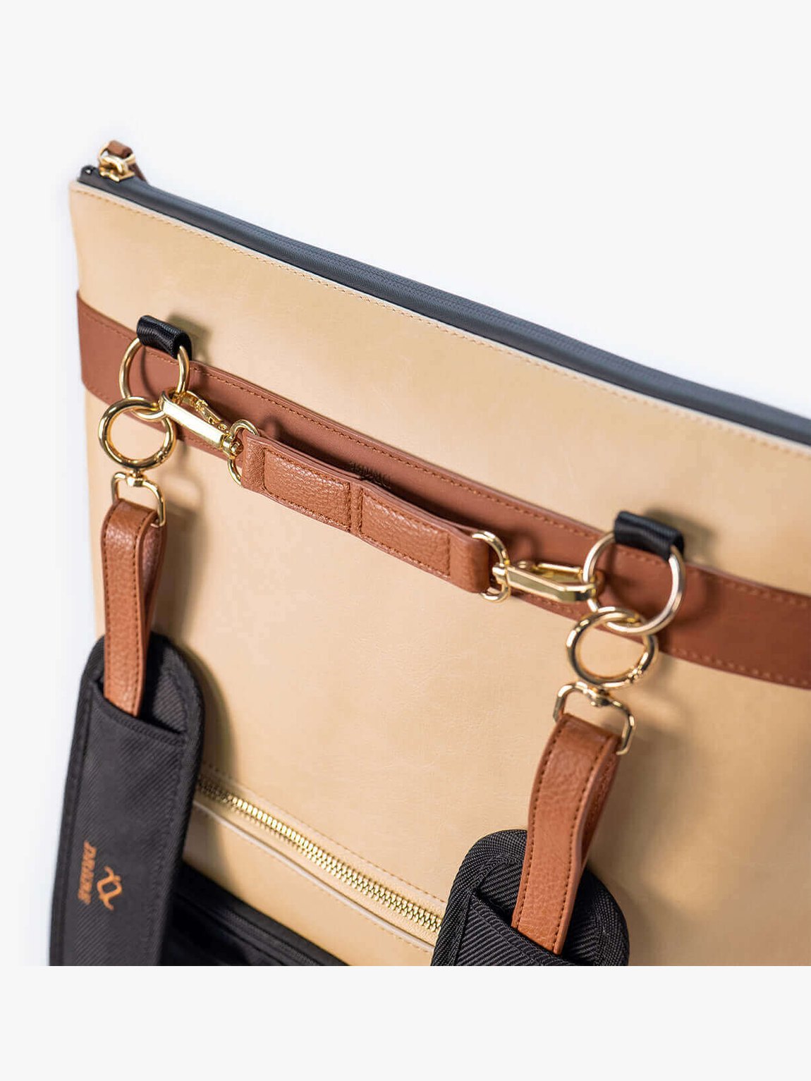 DAKOTA 3 in 1 Convertible Backpack Purse, Sand