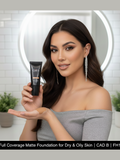 Full Coverage Matte Foundation for Dry & Oily Skin | CAD B | FH128