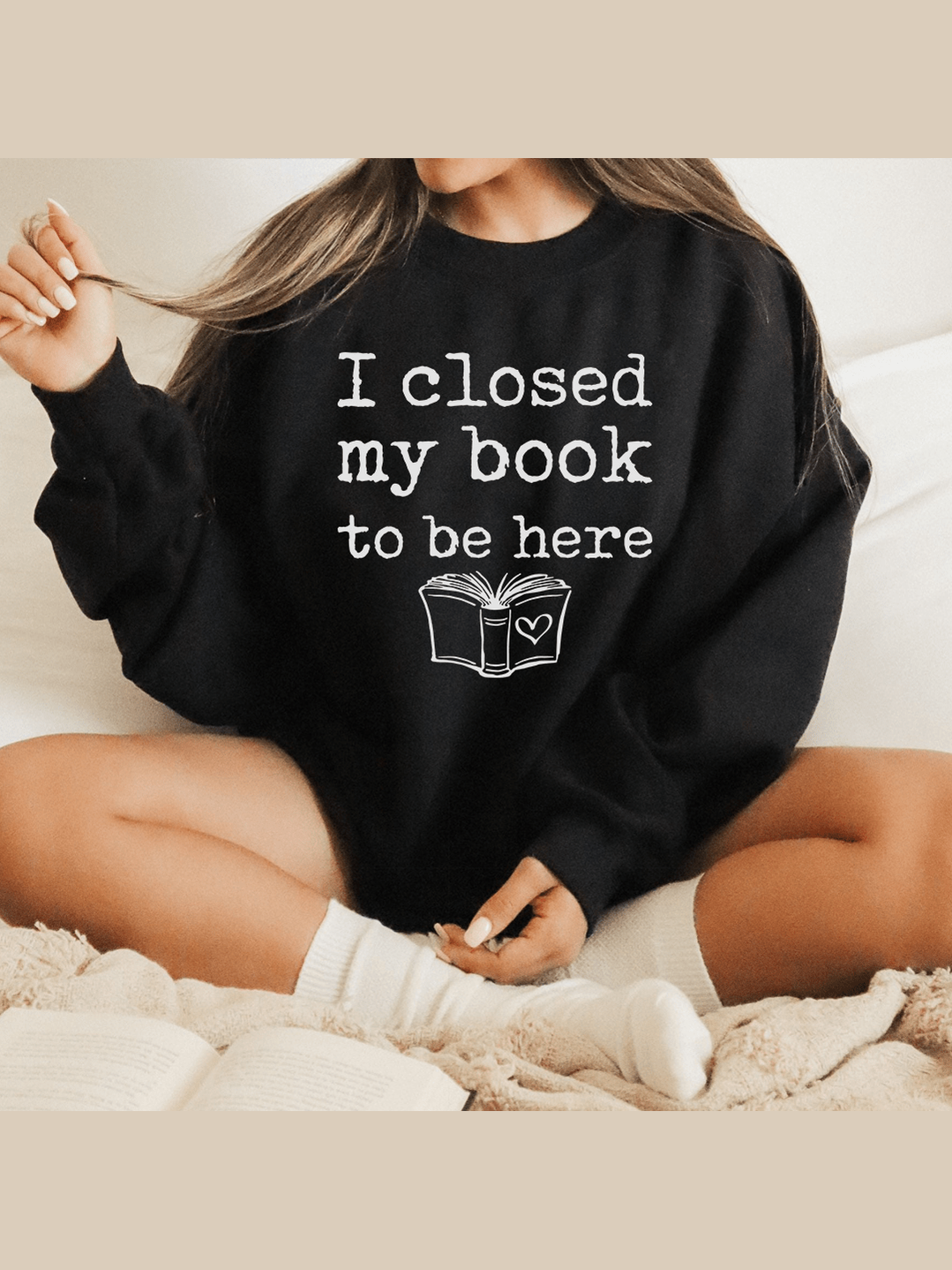 I Closed My Book To Be Here-0