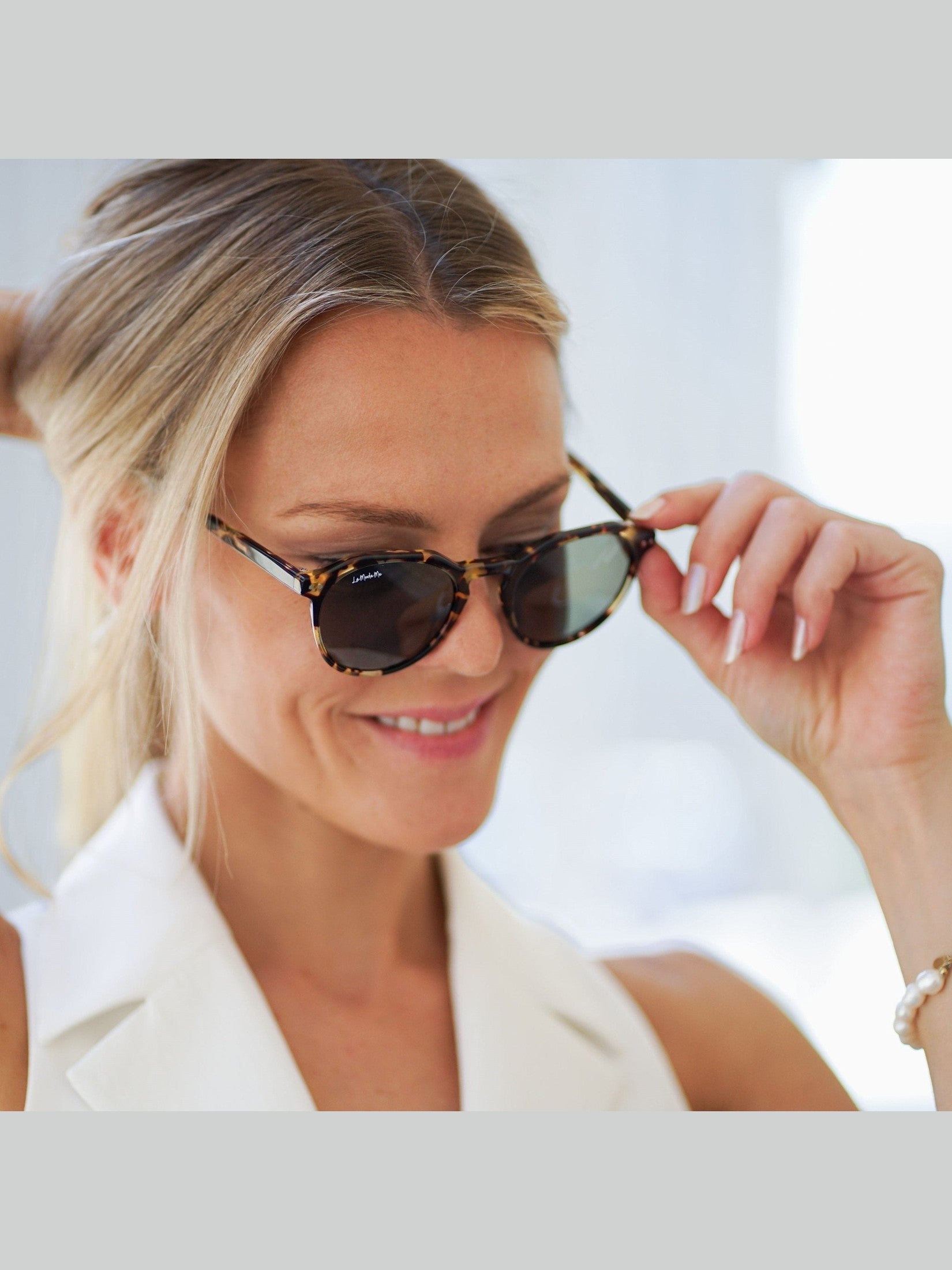 Minimalist Essentials Sunglasses & Earrings