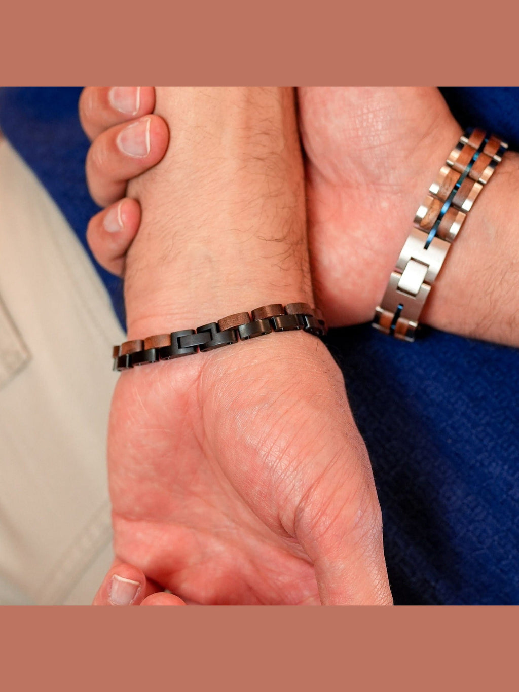 Wooden Set Berlin Nights - Eco-Friendly Watch & Bracelet Bundle