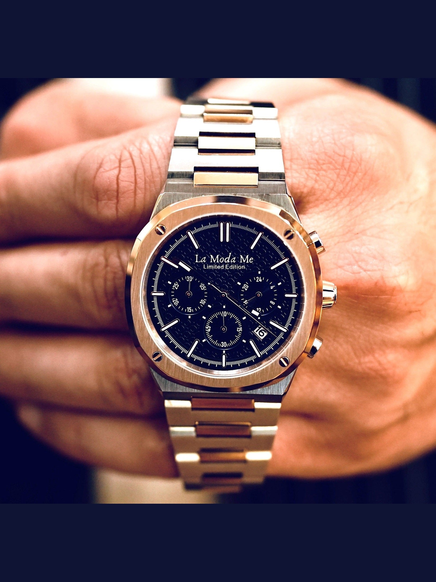 King Harald's Blue Jewel AG6 Watch - Premium Luxury Timepiece